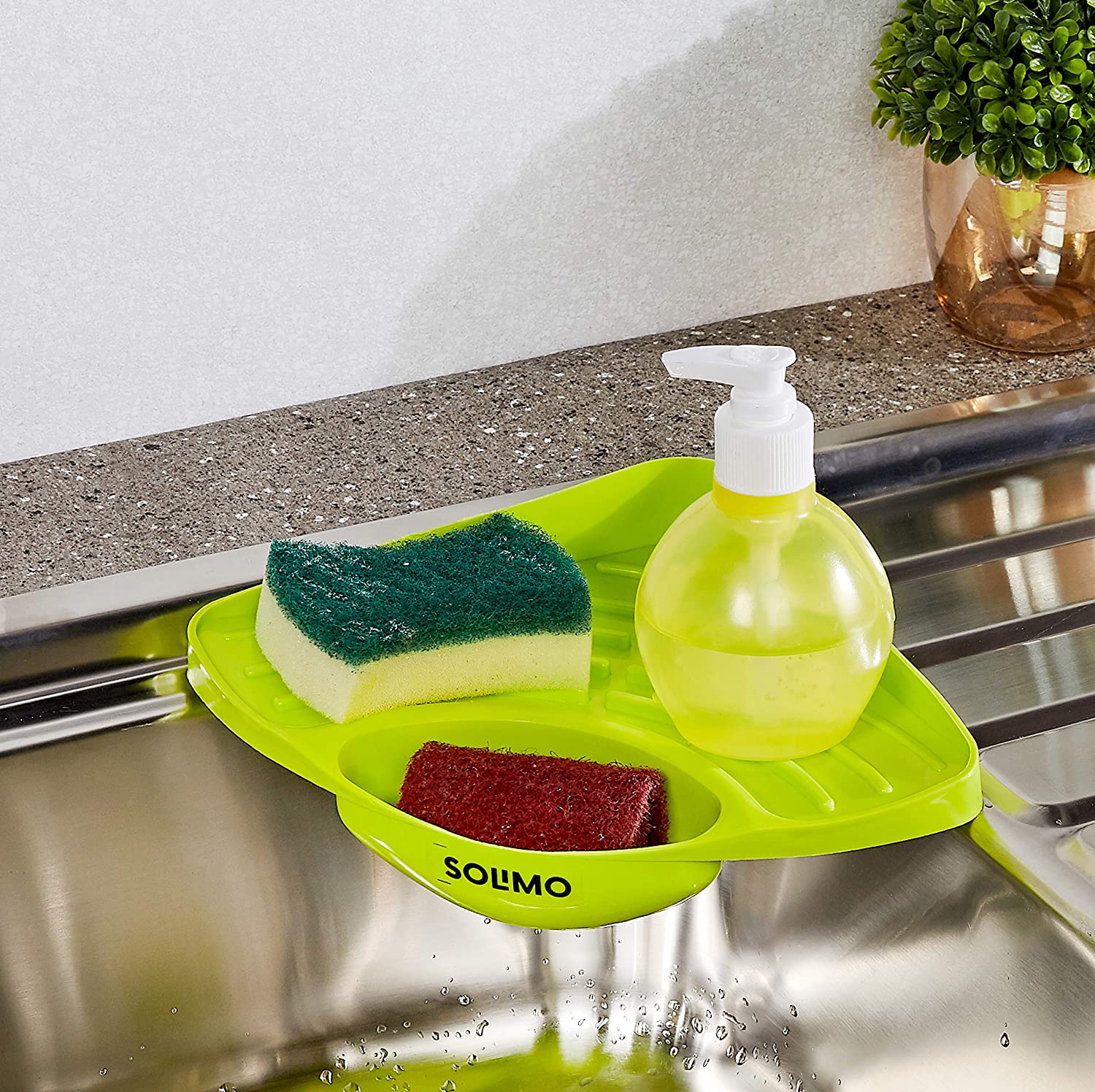 Corner Kitchen Sink Wash Basin Rack - VRTAJ Kitchen Product