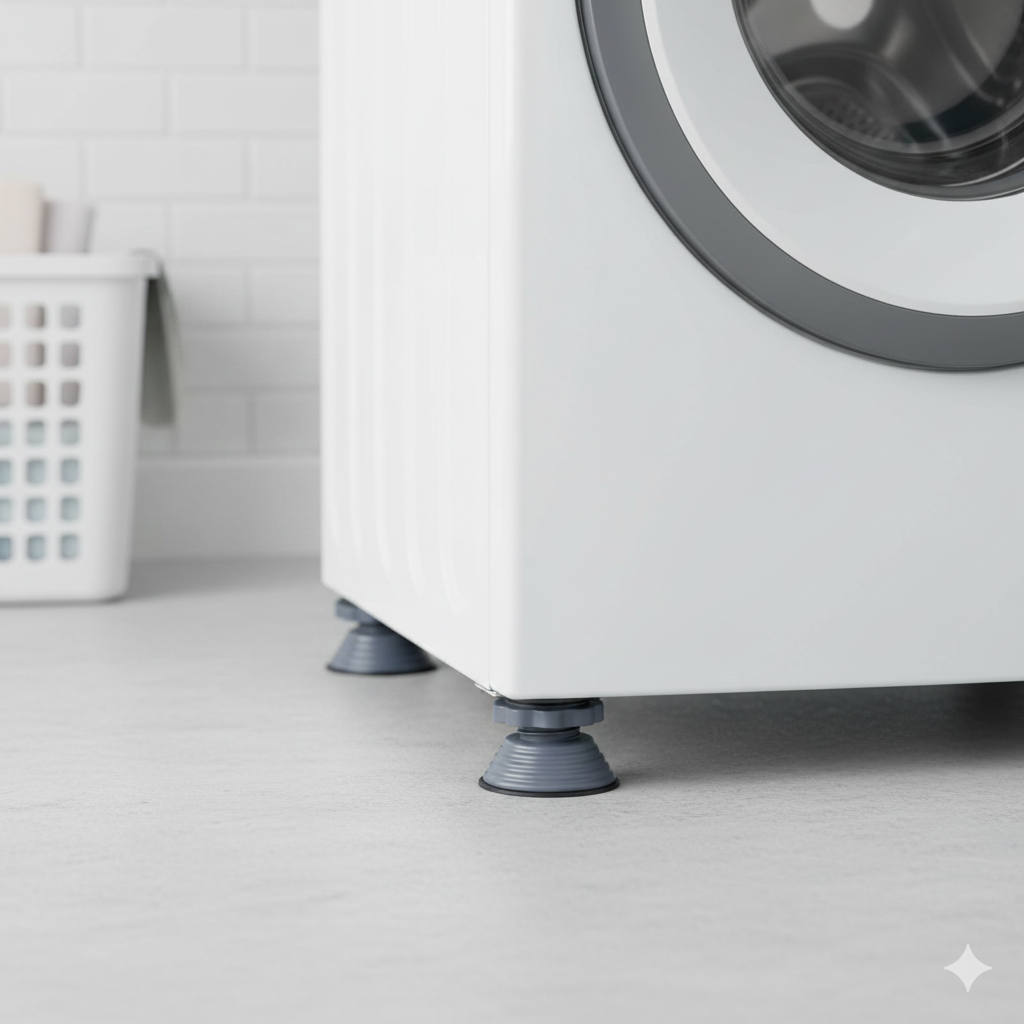 Strong Vacuum Adjustable Anti- Vibration Washing Machine Stand