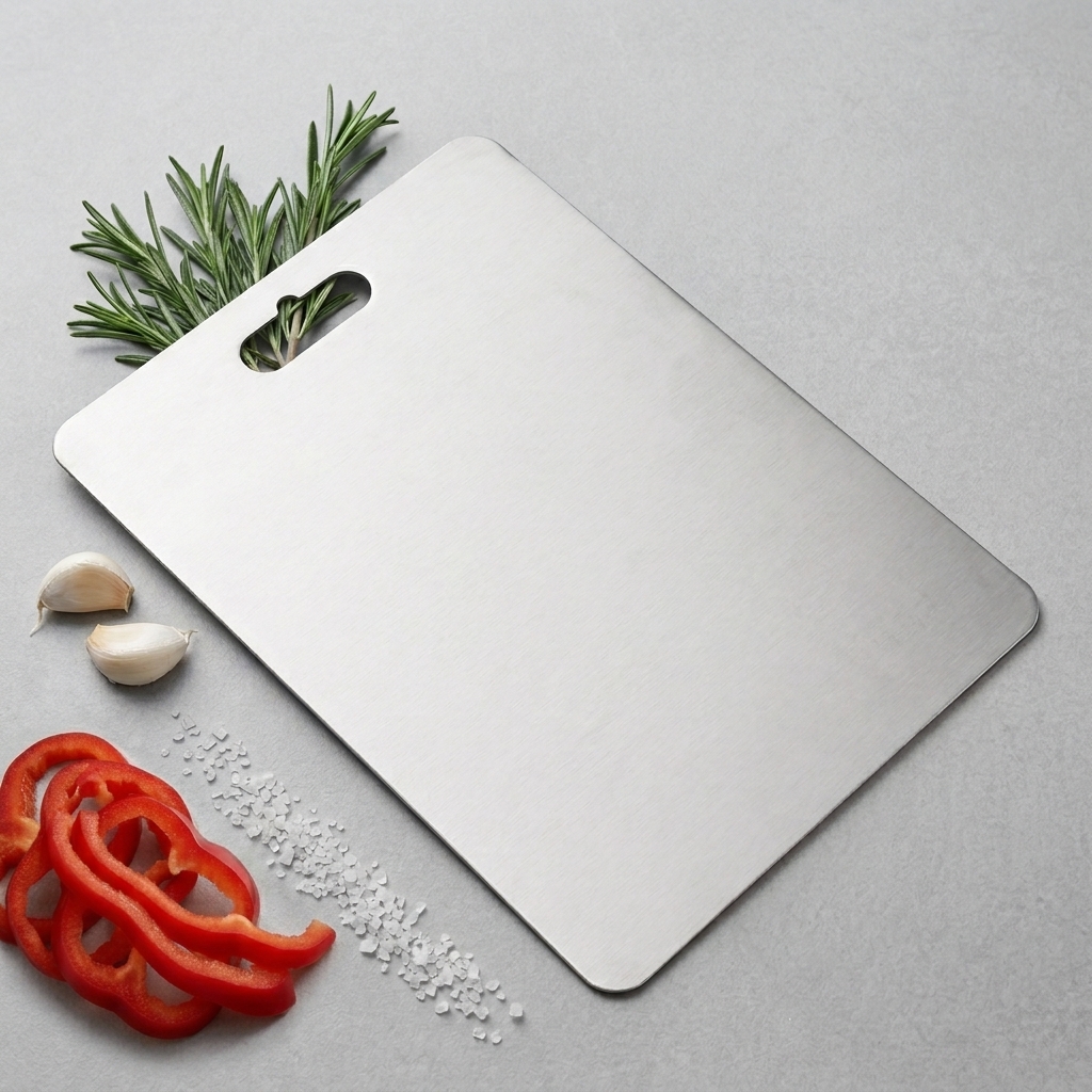 SS Chopping Board (20.5*31 cm-1mm) Medium - VRTAJ Kitchen Product